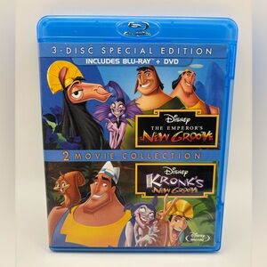 The Emperor’s New Groove / Kronk’s New Groove – 2-Movie Collection (Blu-ray+DVD)